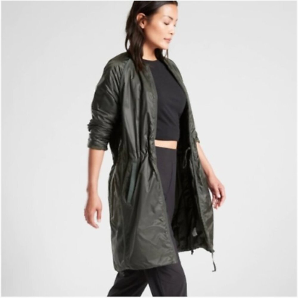 Athleta‎ Women's Black Summit Insulated Primaloft Outdoor Shell Jacket Size S